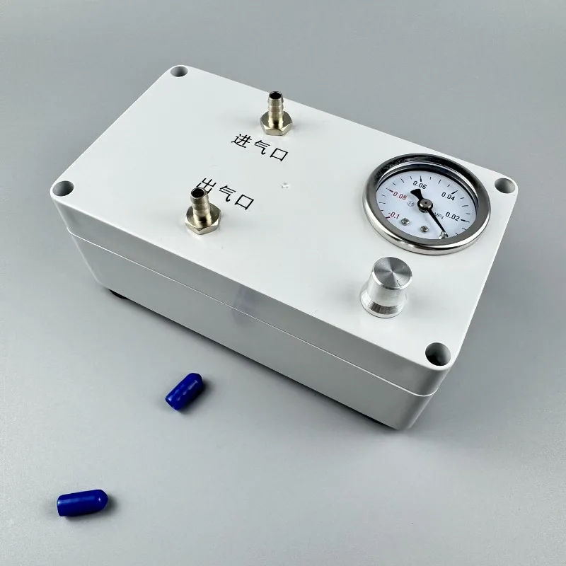 Vacuum pump with meter Laboratory instrument Air extraction, air sampling, waste liquid defoaming and filtration pump