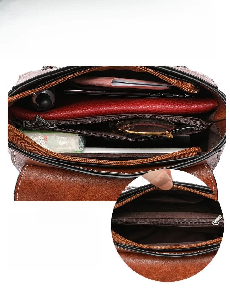 Boyatu per le donne 2024 Nuova borsa alla moda, vera trama versatile morbida pelle borsa quadrata piccola da donna_voghion.com