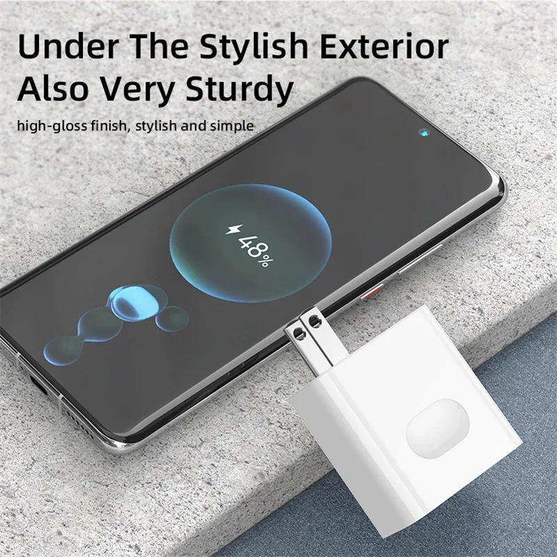 شاحن USB شحن سريع حقيقي 3A عالي السرعة شحن سريع للهاتف المحمول محول الحائط هاتف محمول لهواوي S24 Xiaomi 14 15