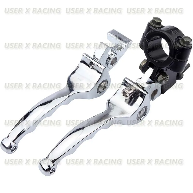 USERX Universal Motorcycle Folding brake clutch handle with three fingers For ATV 50cc 70cc 90cc 100cc 110cc Honda CR80 CR85