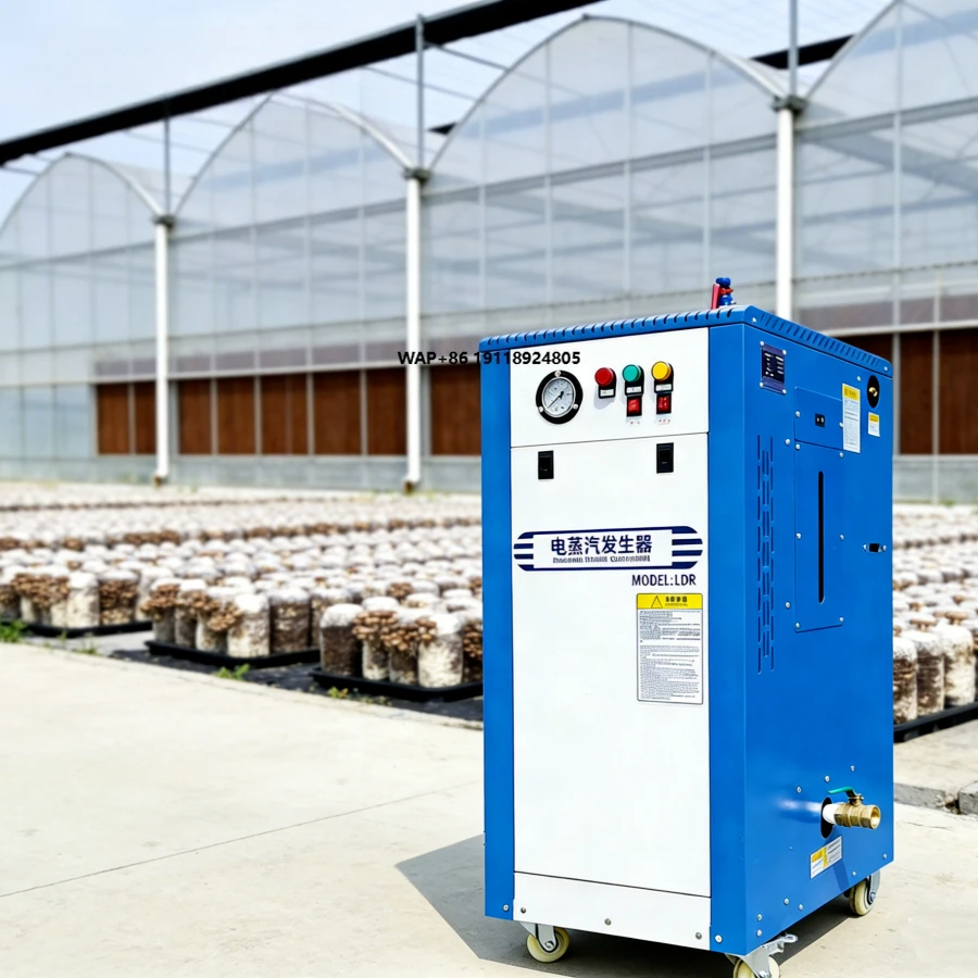 

Compact Portable Commercial Electric Steam Generator for Mushroom Substrate Sterilization Growing Equipment
