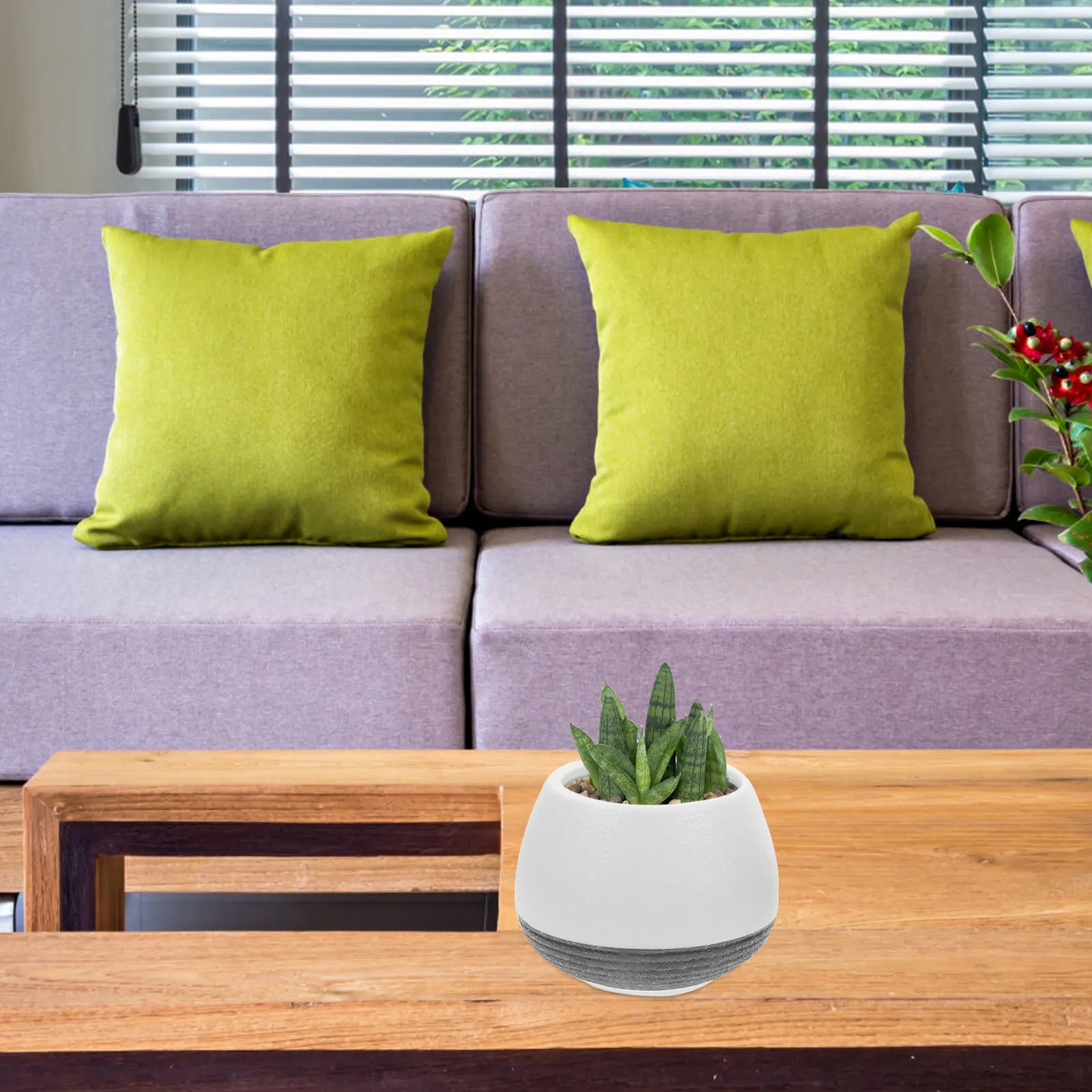 

4Pcs Ceramic Succulent Pots Small Plant Containers Decorative Indoor Desktop Flower Planters Cactus Holders Succulent Pots