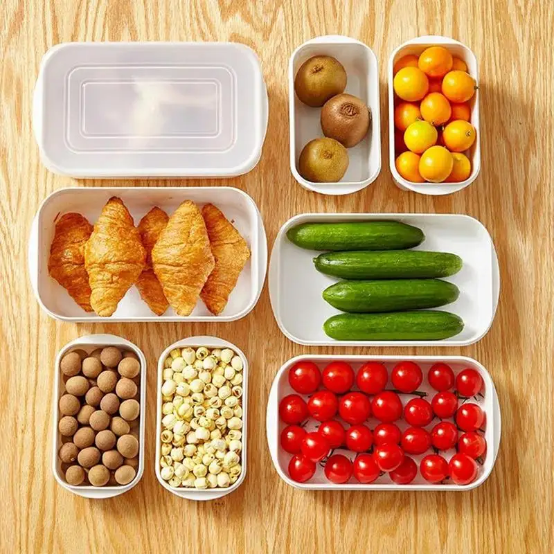 Fridge Organizers and Storage with Lids Fridge Organizers and Storage with Scale Food Fruit Storage Box for Fruit Vegetables