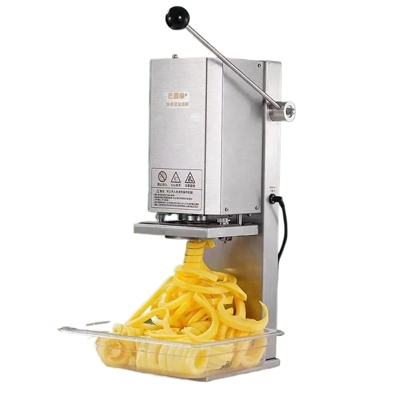 

Electric French fries machine Commercial stall French fries machine Potato planer