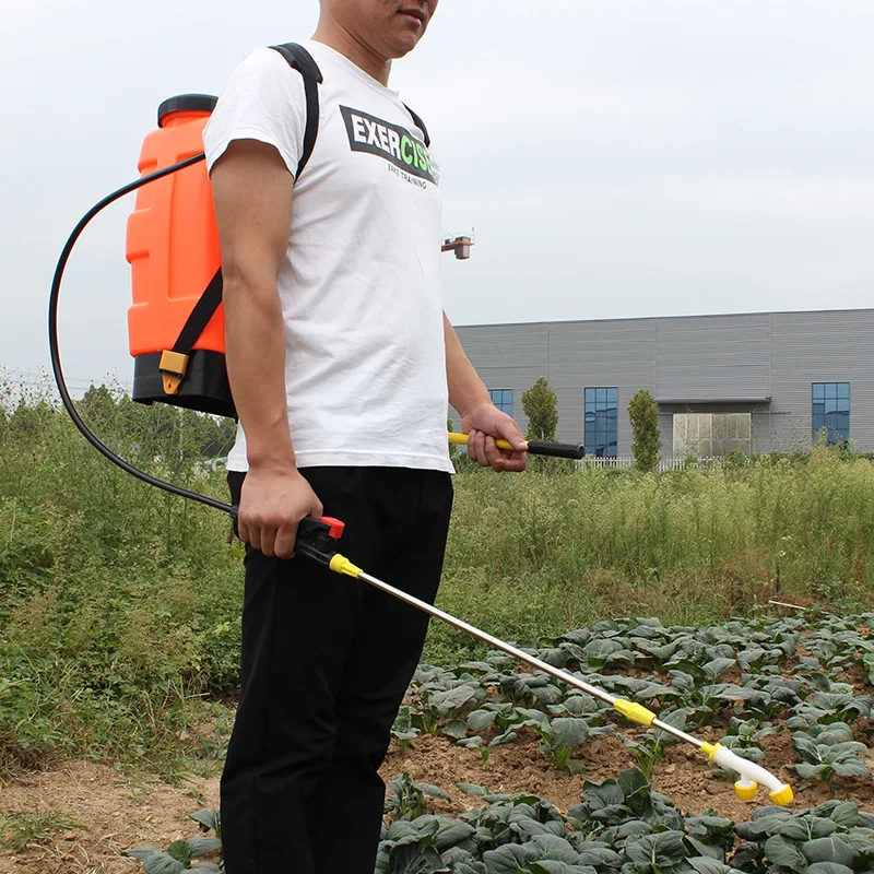 Imagem -06 - Pressão do Jardim Mochila Pulverizador Rega de Irrigação Pode Ferramenta de Pulverização de Fertilizantes de Pesticidas Bomba de ar Garrafa de Pulverizadores de Água 20l