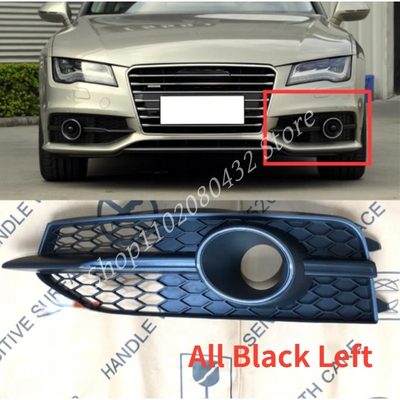 Factory supply Fog lamp Mask Grille Front Bumper Fog Light Cover Frame For Audi A7L A7 S7 Sports Type 2012-2015