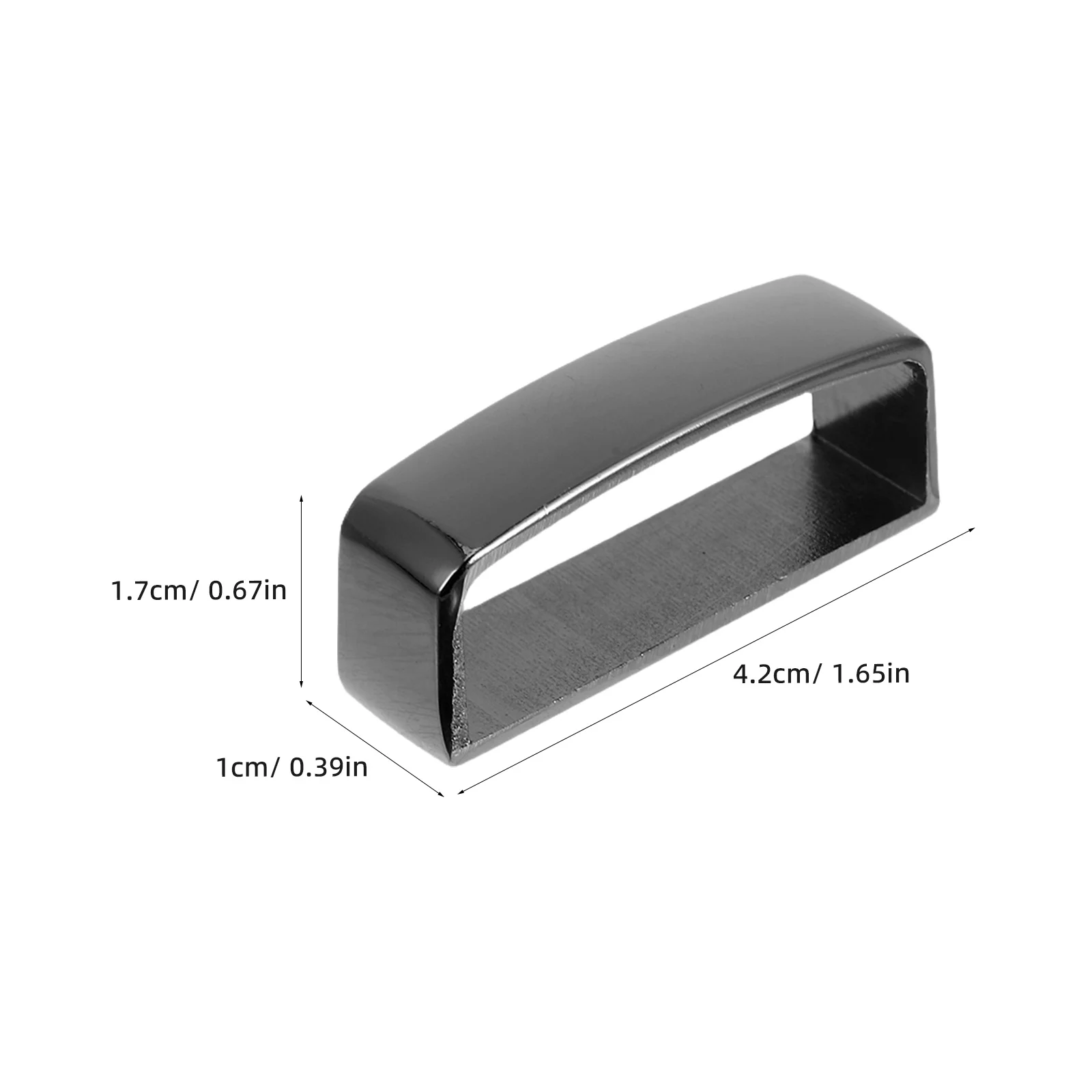 3 قطعة سبائك الزنك حزام مشبك اكسسوارات حزام رجالي الحلقات حفظة استبدال المضادة للانزلاق السحابة حلقة مشبك اتصال