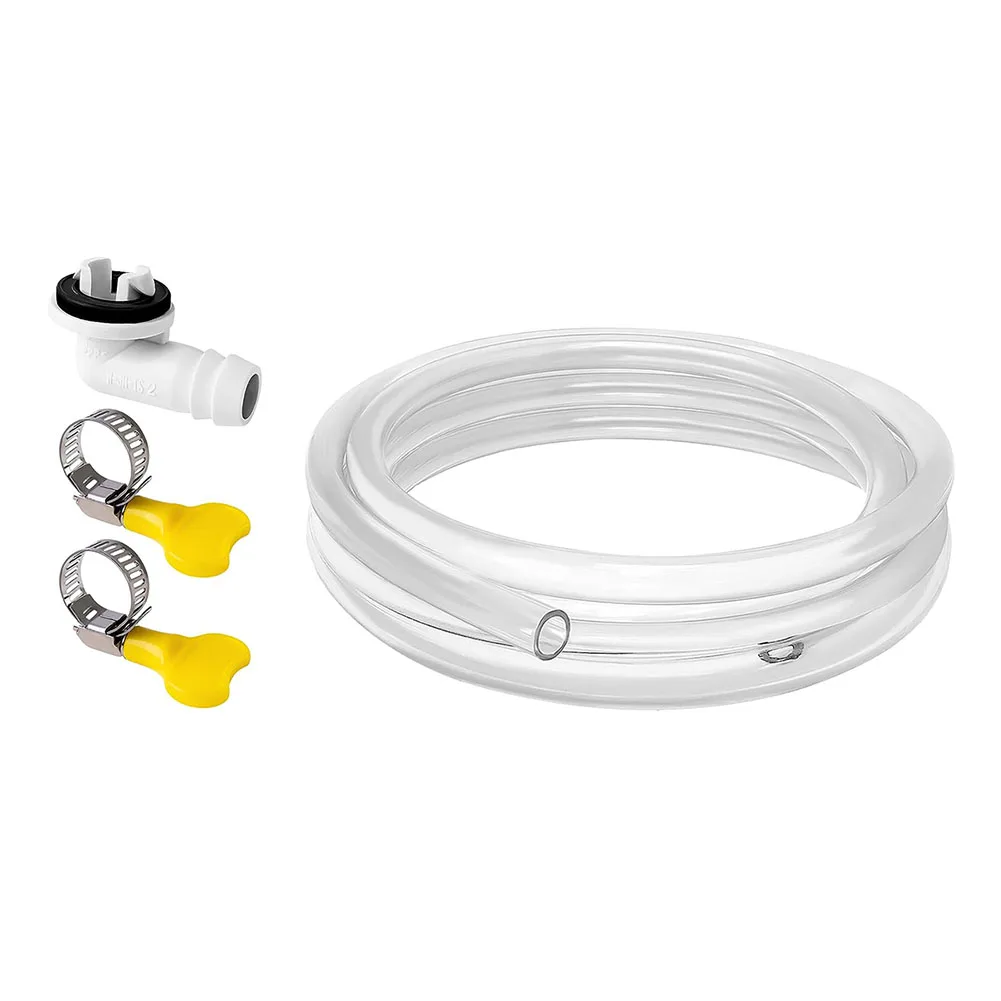 

Efficient 10ft Air Conditioner Drain Hose Casement Air Conditioner Drain Kit Easy Installation Long lasting ABS Material