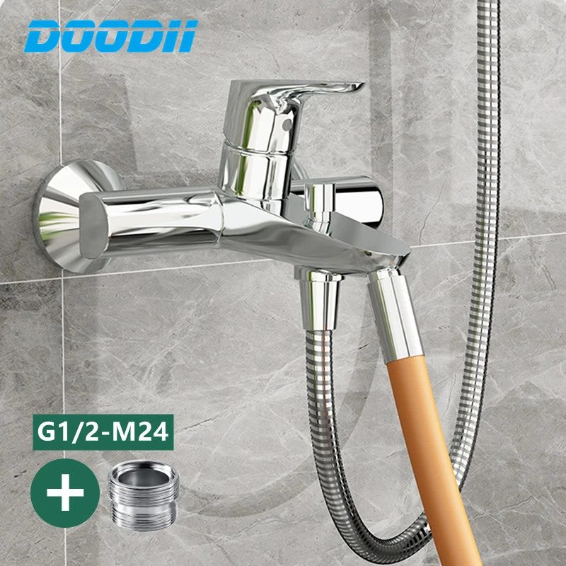 DODI High Quality Faucet Extension Extender Bathroom 360°Rotation Adjust Free Bending Faucet Splash-proof Universal Extension