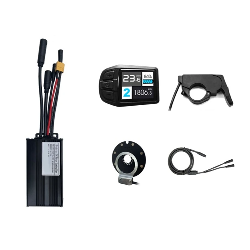 

Controller System 26A 36V/48V 500W/750W Motor UKC3 Display Color Screen Instrument With Universal Controller Small Kit