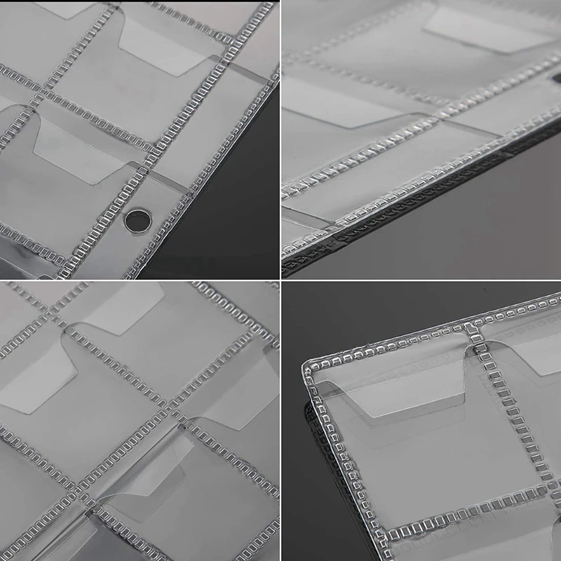 30 PCS 42 กระเป๋าใสเหรียญโฟลเดอร์แผ่นเก็บเงินคอลเลกชันอัลบั้ม Creative PVC อัลบั้มเกมส์สะสม