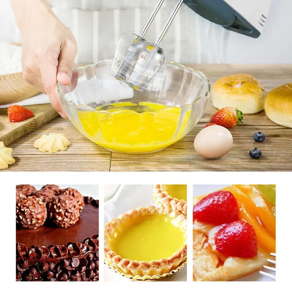 Egg Beater Egg Mixing Mixer Egg Whisk For Egg Beater Dough Blend Replacement W/Hand Mixer Whisk Accessories