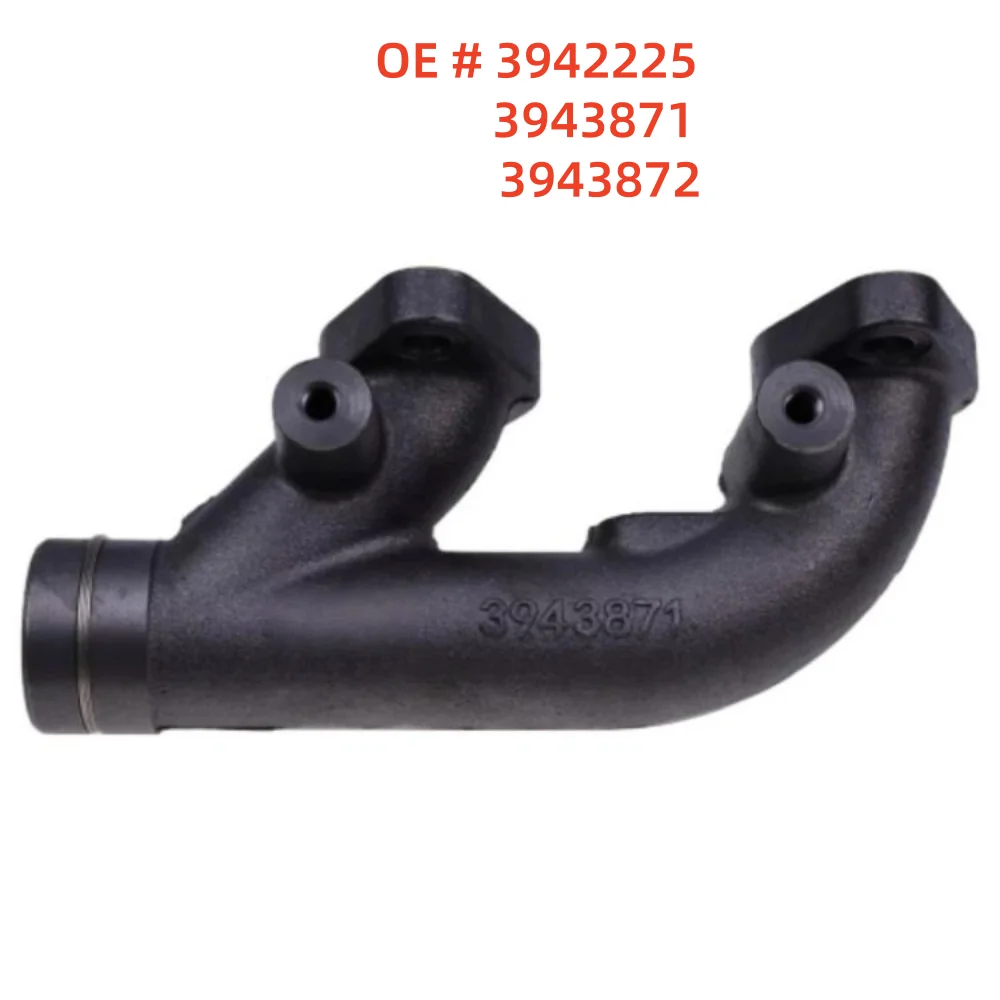 High quality Brand New 3942225 3943871 3943872 Exhaust Manifold  For Cummins 5.9L 6B ISB QSB B5.9