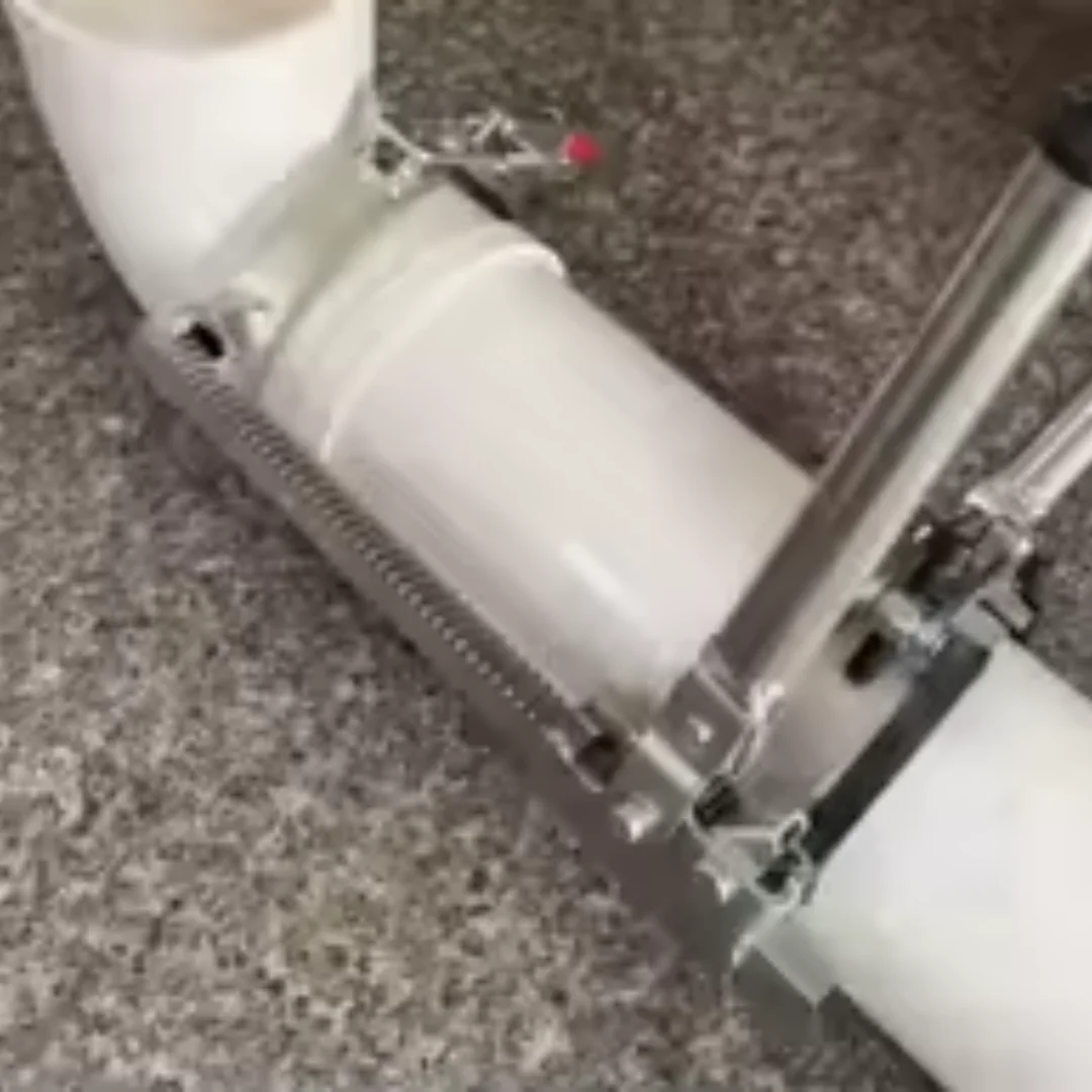 PP Pipe Installer Silent Tensioner Straight Flexible Socket Pp Silent Drain Pipe Butt Fastener