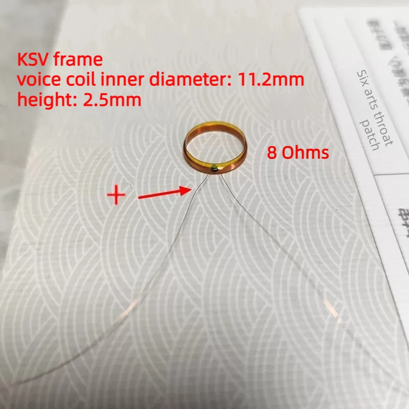 2 Pieces 11.2mm Replacement Tweeter Speaker Voice Coil for JBL Repair 8Ω 90 Degree Wired