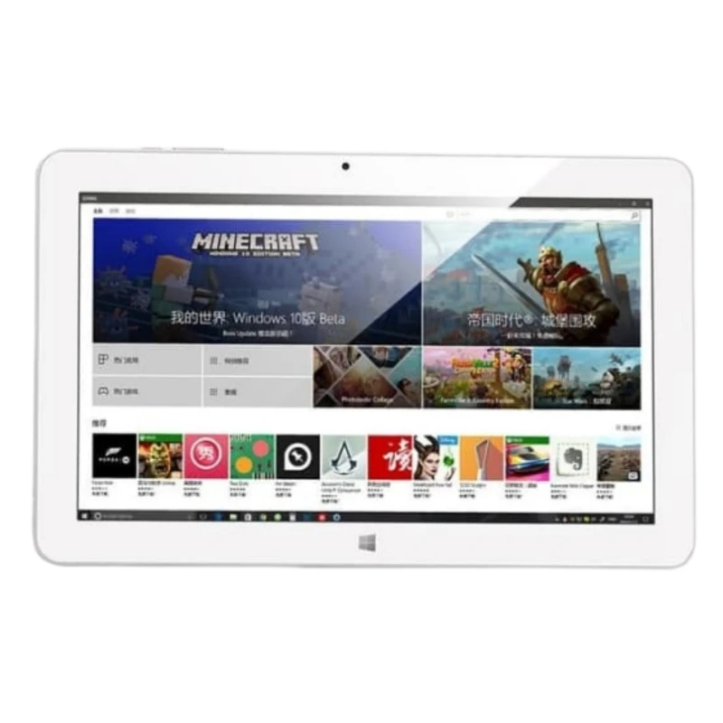 Новейший планшетный ПК Game Play 10,6 дюйма, Windows 10, 4 ГБ ОЗУ, 128 ГБ ПЗУ, 64-битный процессор Intel Core m3-7Y30, четырехъядерный процессор, двойная камера, 1920x1080, IPS