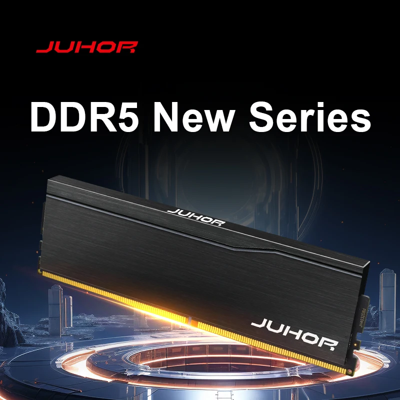 JUHOR Memory DDR5  32GB(16GBX2) 6000MHz 6400MHz DDR5 Desktop Computer Memoria Ram