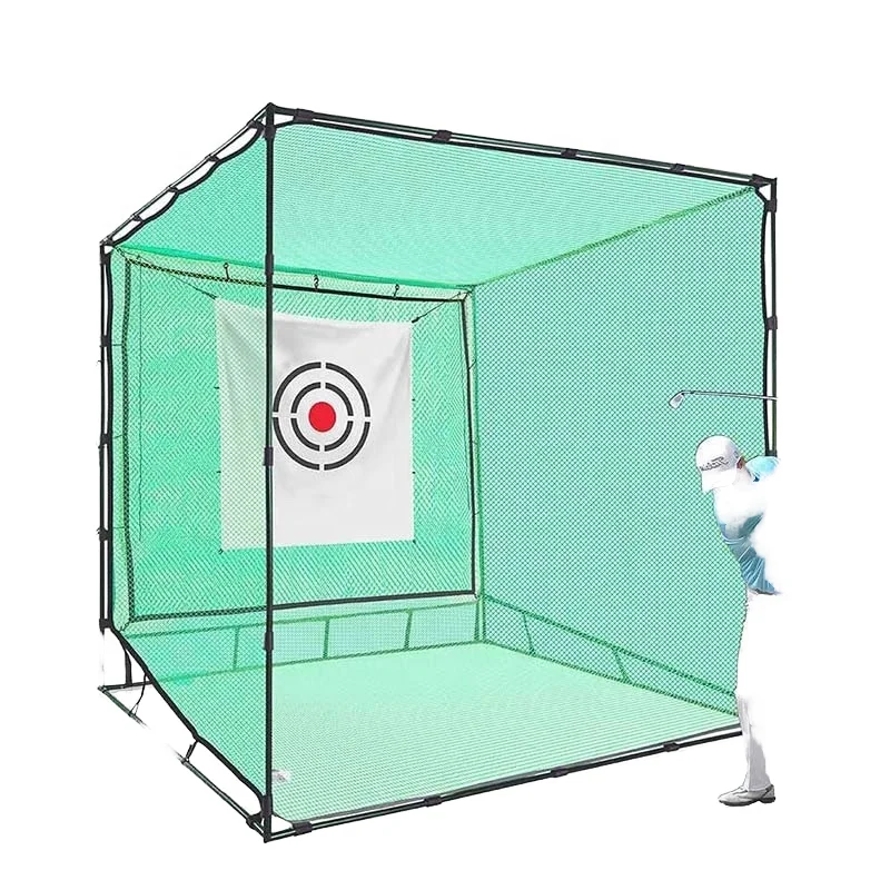 

Premium Outdoor Golf Practice Net for Swing and Chipping Hitting Amazon's Hottest Golf Hitting Cage