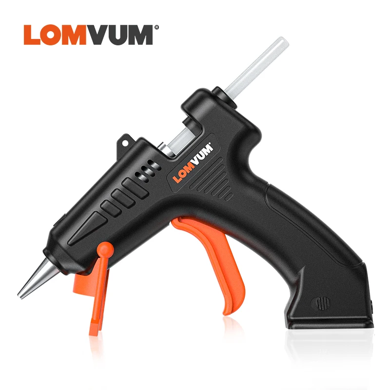 

Cordless Hot Melt Glue Gun 4.2V USB High Temp Heater Wireless Thermo Electric Heat Temperature Tool LOMVUM