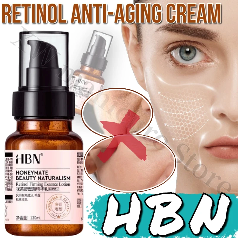 HBN Retinol Essence Firming Vitamin A Alcohol Double A Alcohol Hydrating Repair Moisturizing Essence Lotion Skin Care Products