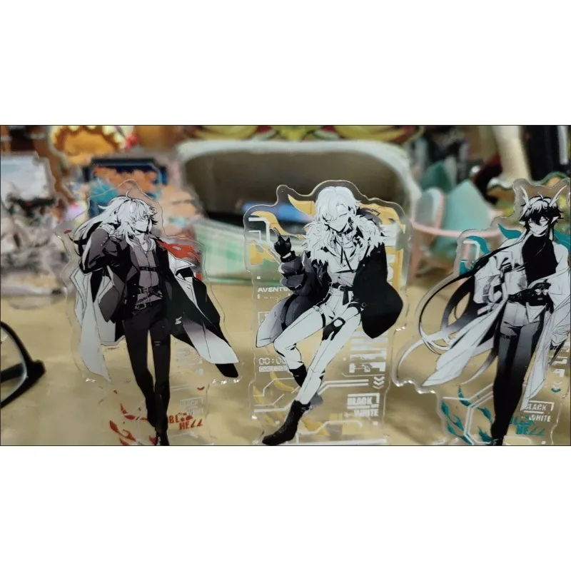 2025 هونكاي ستار السكك الحديدية الطرفية أسود أبيض أكريليك حامل افينتورين جينغ يوان بليد دان هنغ · إمبيبيتور لونا نموذج لوحة المشجعين #3