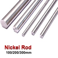 99.99% Mult Size Nickel Metal Nickel Rod Nickel Anode NI Nickel Wire For Scientific Lab Research