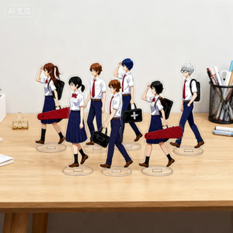 حامل أكريليك عالي الدقة من الأوركسترا الأزرق، مجموعات ديكورات المكاتب، هدايا العيدAo No Orchestra Anime