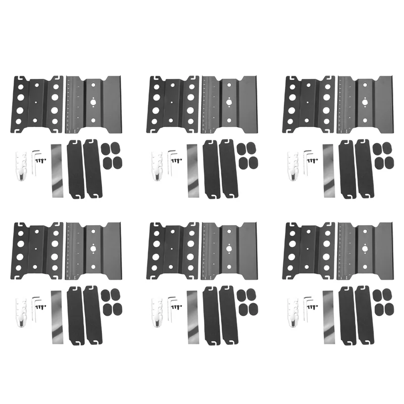 

6X Metal RC Car Workstation Work Stand Repair 360 Degree Rotation For 1/8 1/10 1/12 1/16 Scale Models,Black-VVNB