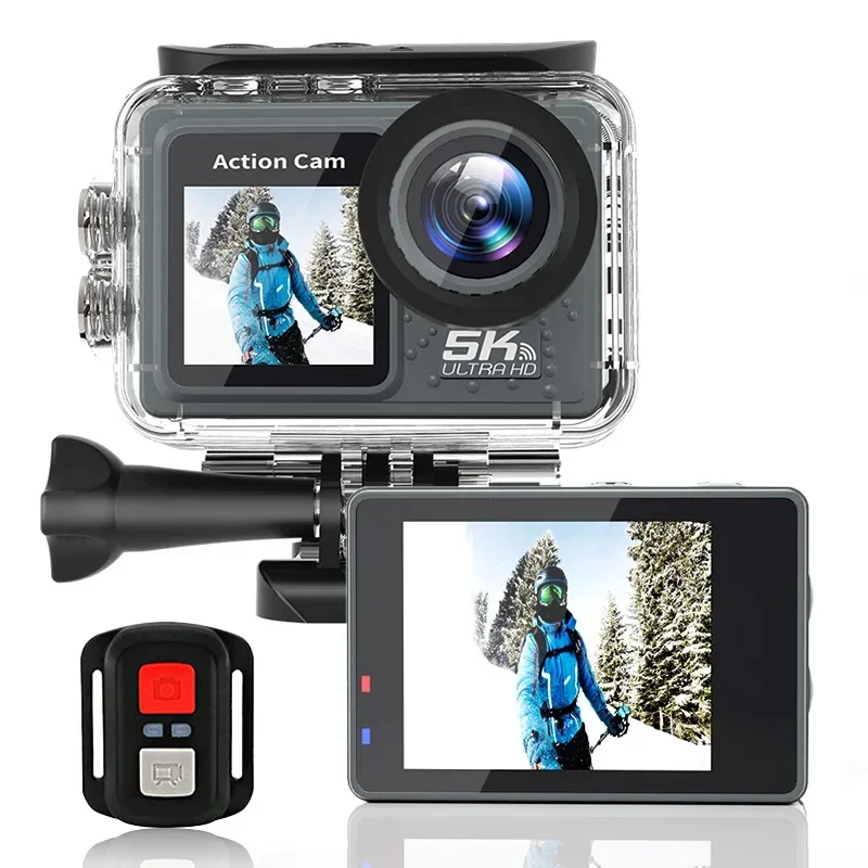 

Cross-border 5K sports camera Actioncamera waterproof, sports camera, sports outdoor camera, anti-shake 5k version