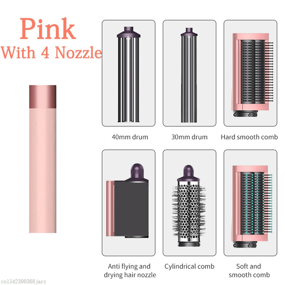 SenCiciMen X9 Multi Hair Styler Krultang Haar Heteluchtborstel Curling Barrel Föhn Salon Professionele Krullend Haar Styler