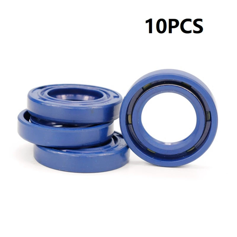 Set gergaji segel minyak 10 buah baru gergaji mesin cocok untuk suku cadang STIHL MS170 180 alat cincin segel minyak