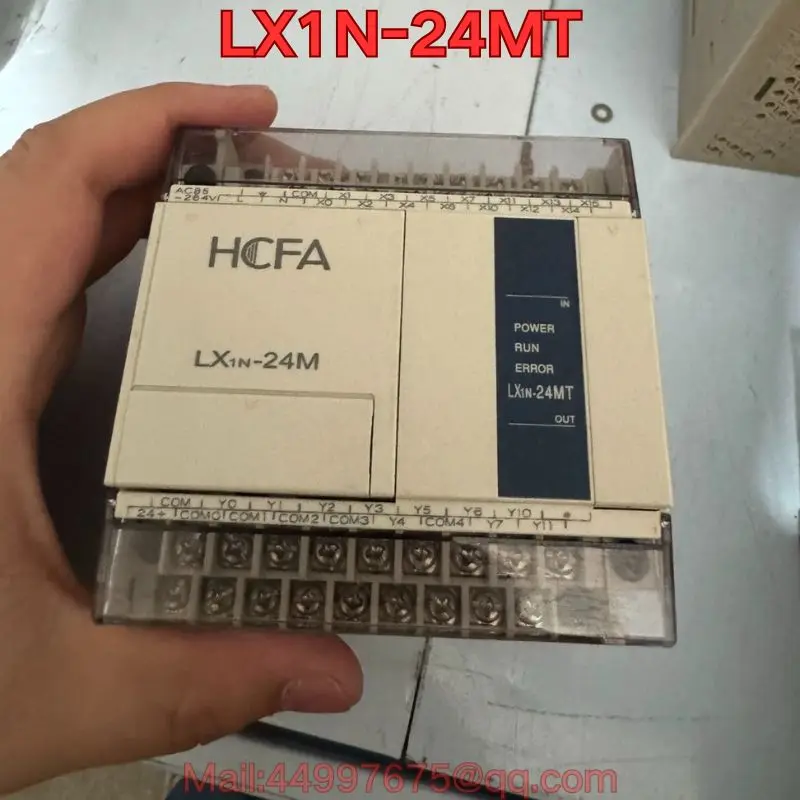

Second-hand LX1N-24MT PLC controller functional test is normal