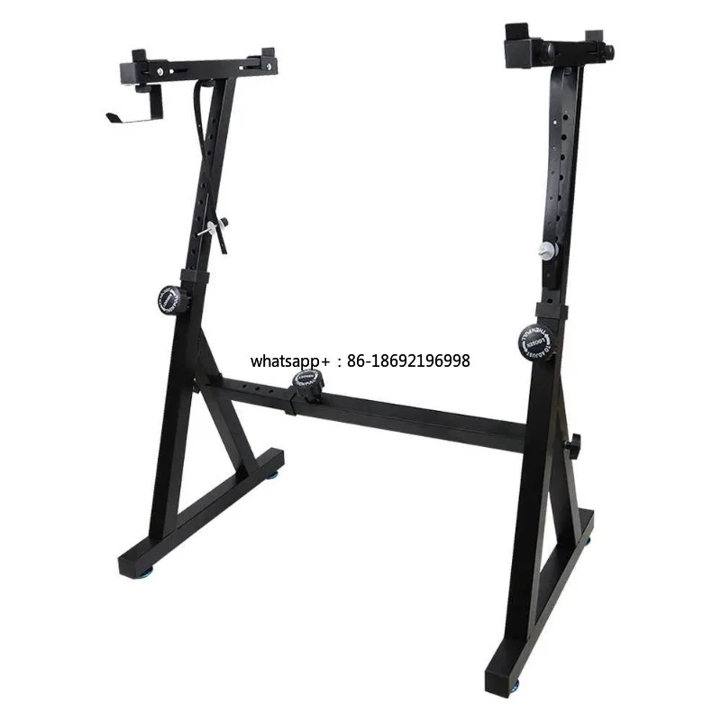 Piano Keyboard Stand Stability Fits 54-88 Key Electric Piano with Wheels Portable Music Stand Adjustable for Performance Stage