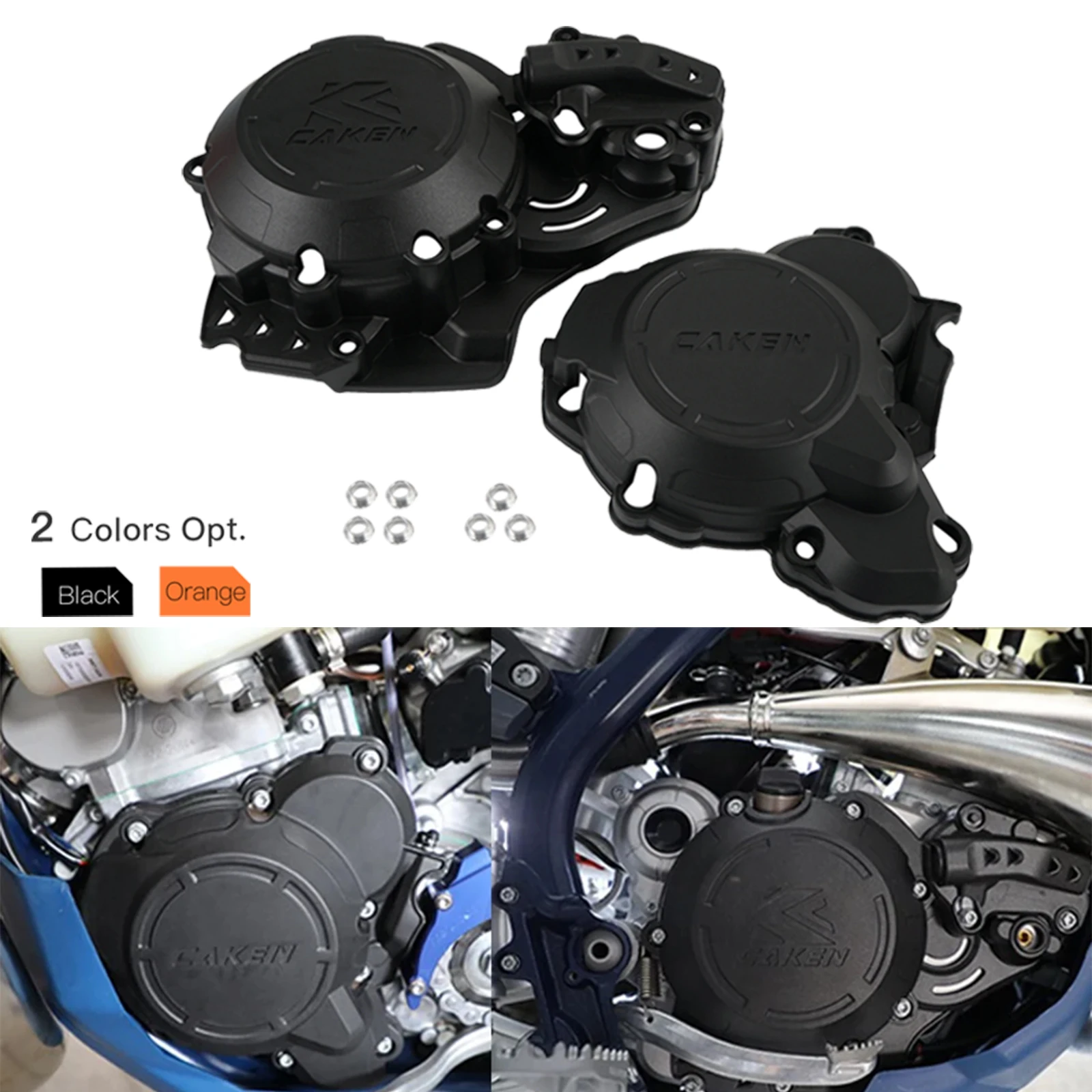 For KTM EXC 300 TPI 2020-2023 EXC 250 TPI XC-W XC 250 300 TPI Motorcycle Crankcase Ignition Clutch Cover Guard SX 250 2019-2022