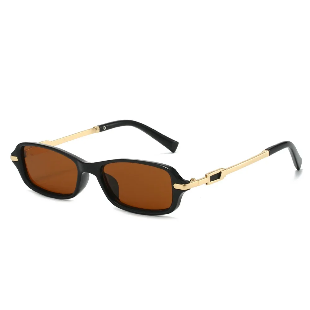 

Quality Metal Frame Retro Small Rectangle Men Sunglasses Shades UV400 Oval Women Sun Shades Eyewear for Girls
