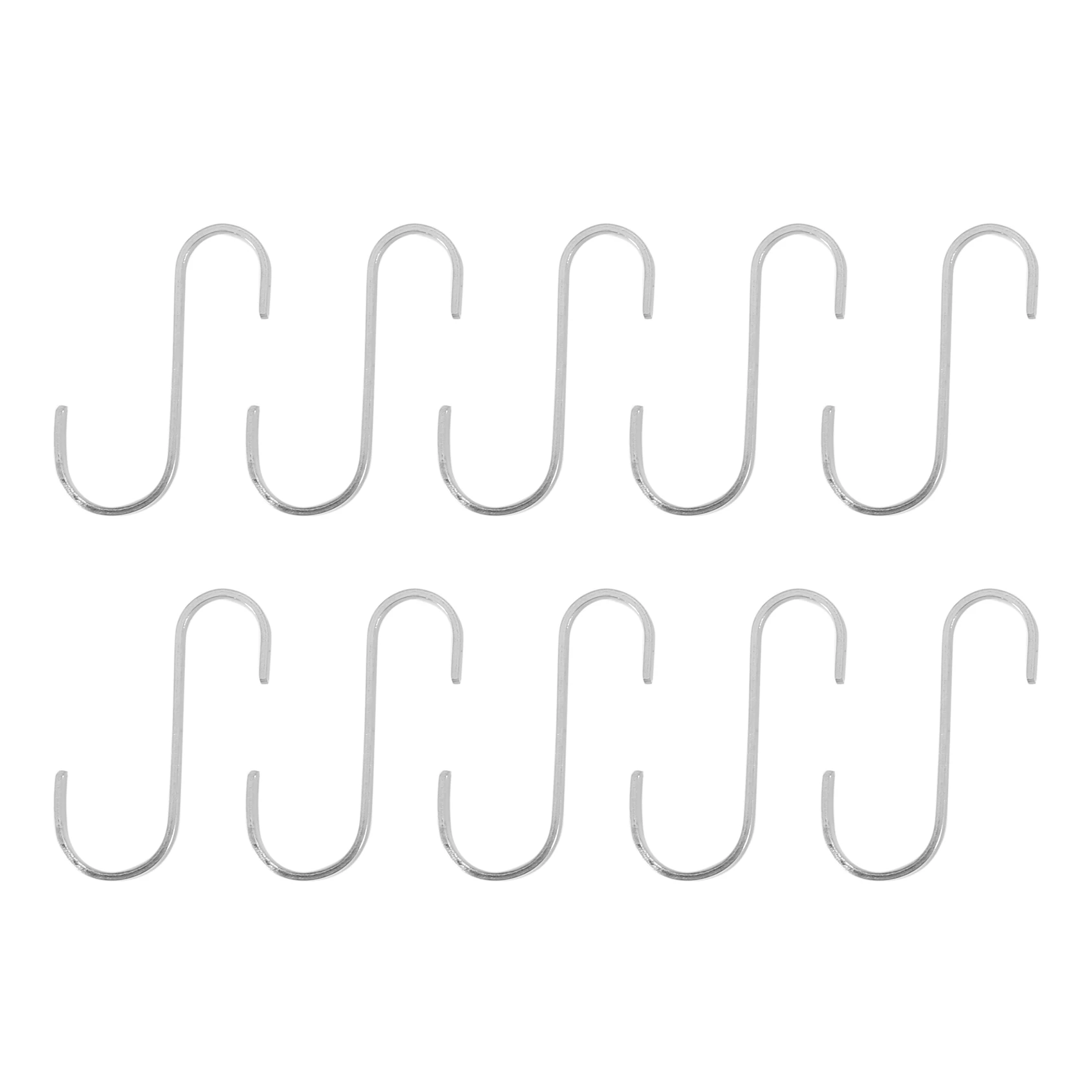 AB42-Set Of 50 S Stainless Steel Suspension Hooks For Kitchen Cookware Or Butcher Meat