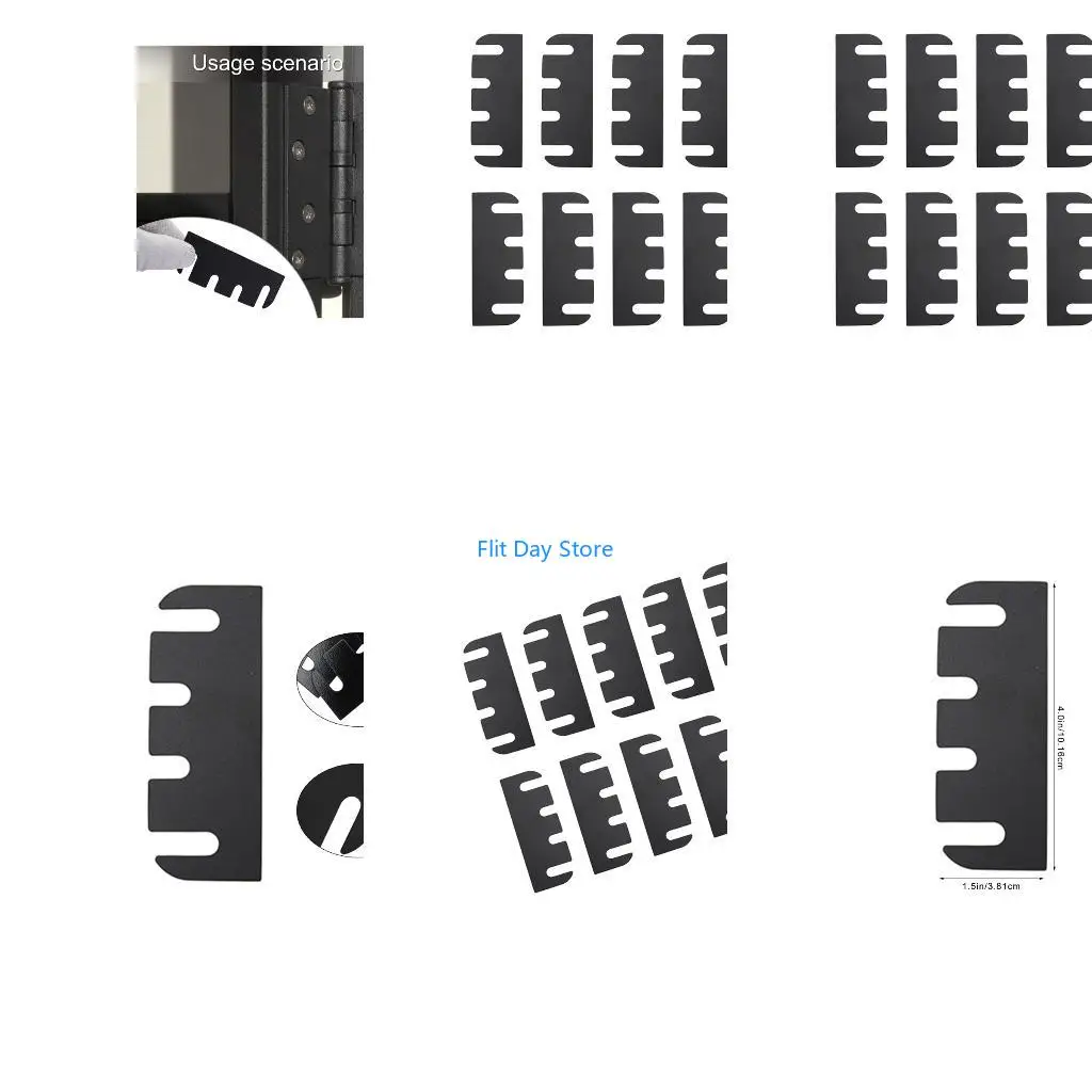 F92C 10 Divisions Reinforced Joint Shims For Easy Door Realignment