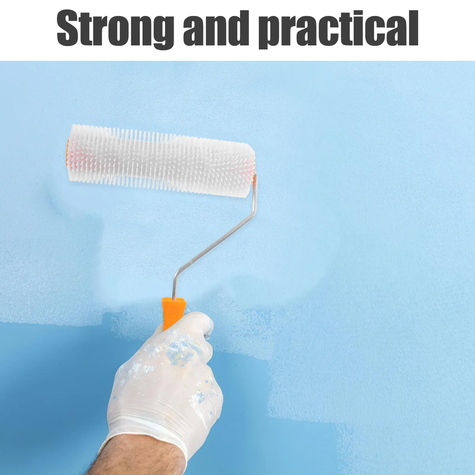 

Валик шипованный для самовыравнивающихся смесей, цемента, бетона, краски для гаражных и промышленных полов