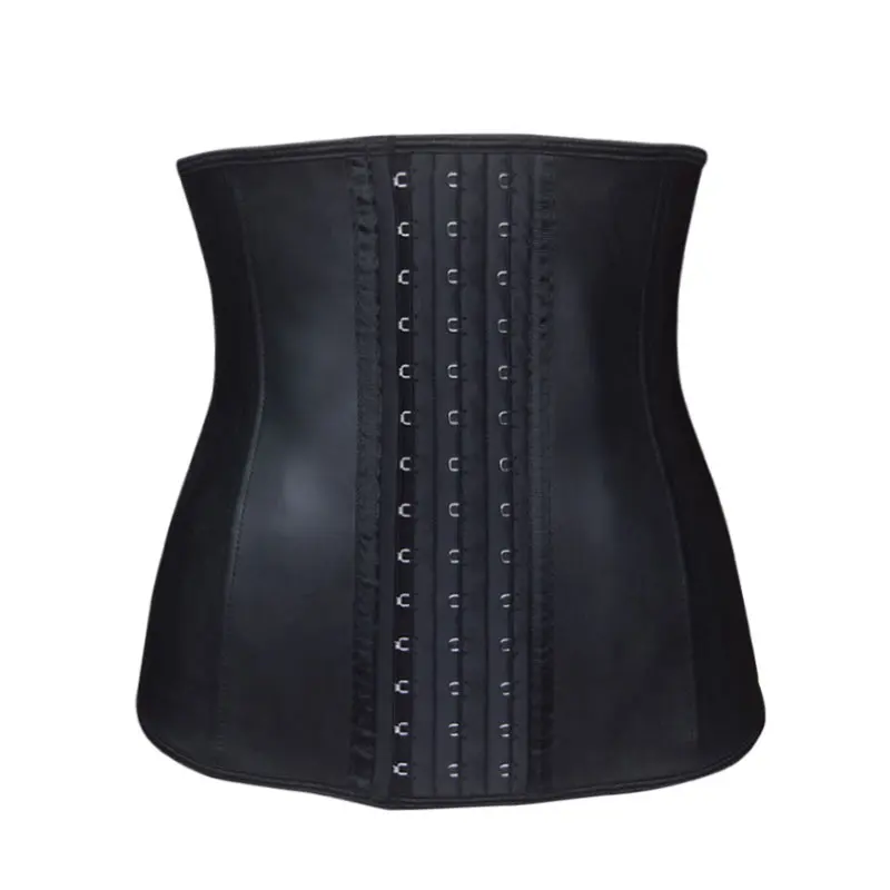 

9 Steel Bones Women Underbust Latex Sport Girdle Waist Trainer Corsets Hourglass Body Shaper Long Torso Cincher Weight Loss 9023