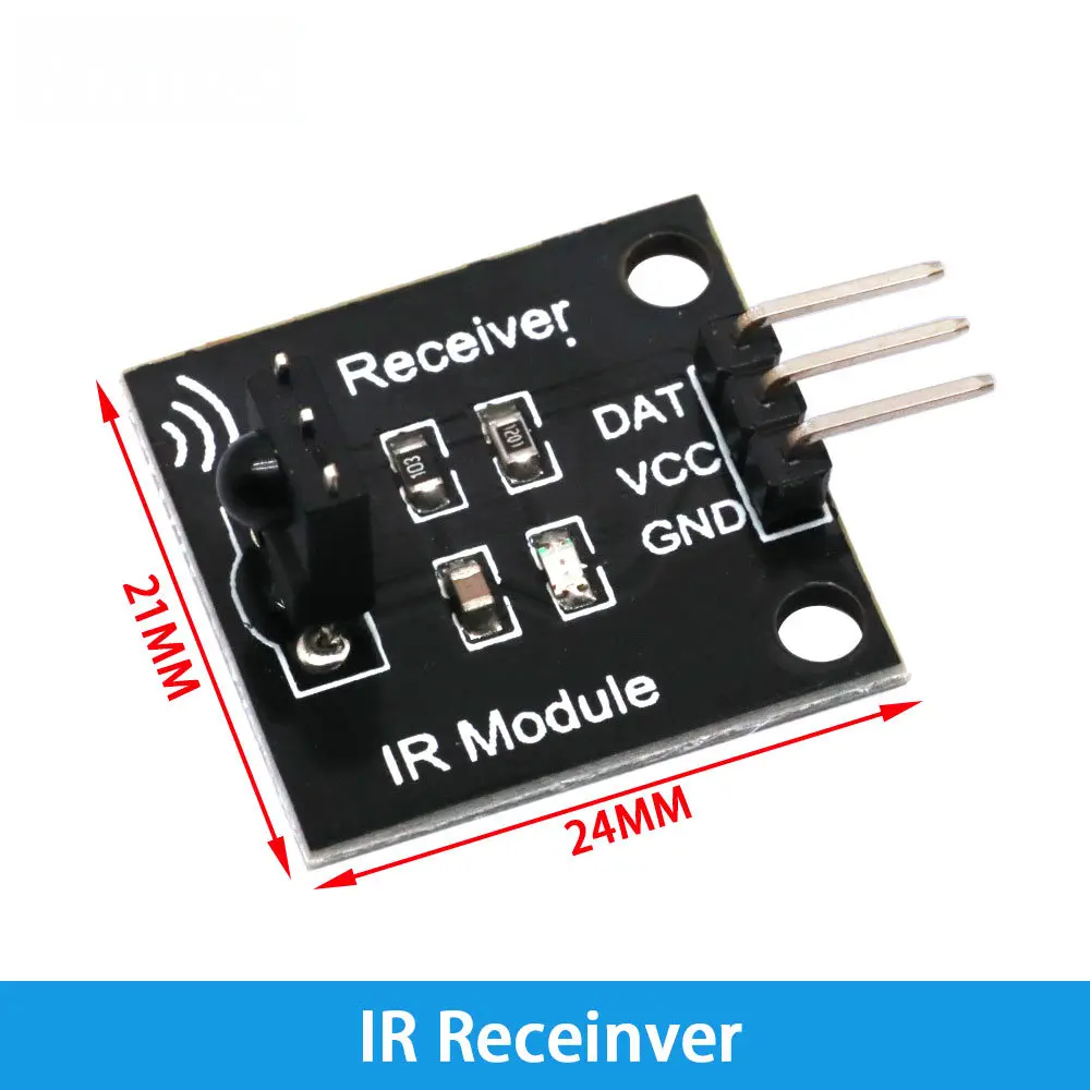 IR Infrared Transmitter Receiver Module 38kHz Digital Sensor for Arduino Electronic Building Block DIY Remote Control 5V