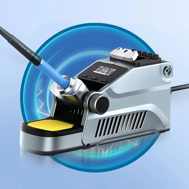 T380 Smart Digital Soldering Station with 1-Second Melt & Dual T210/T115 Support