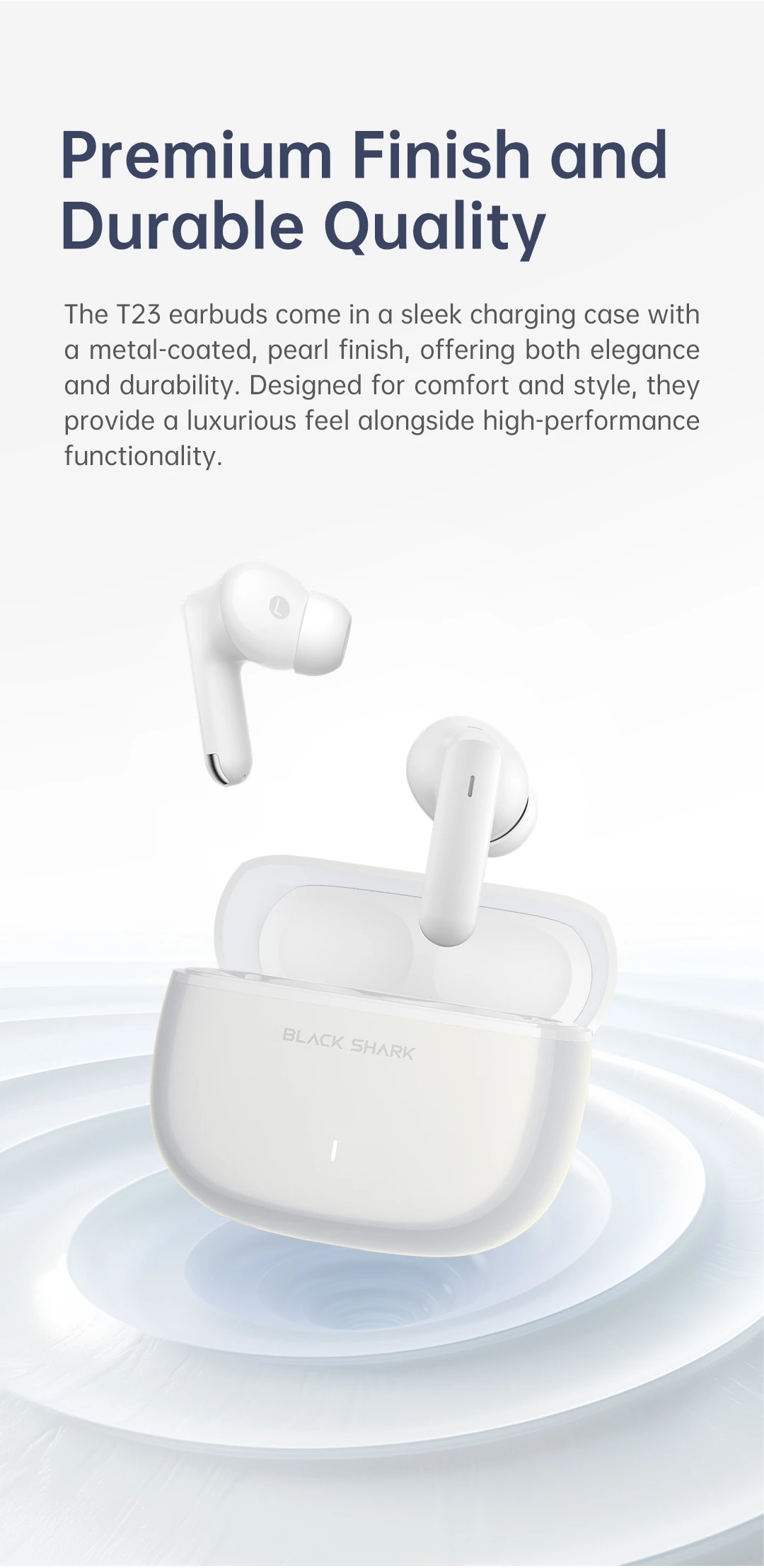 Black Shark T23 Bluetooth 5.4 In Earbuds
