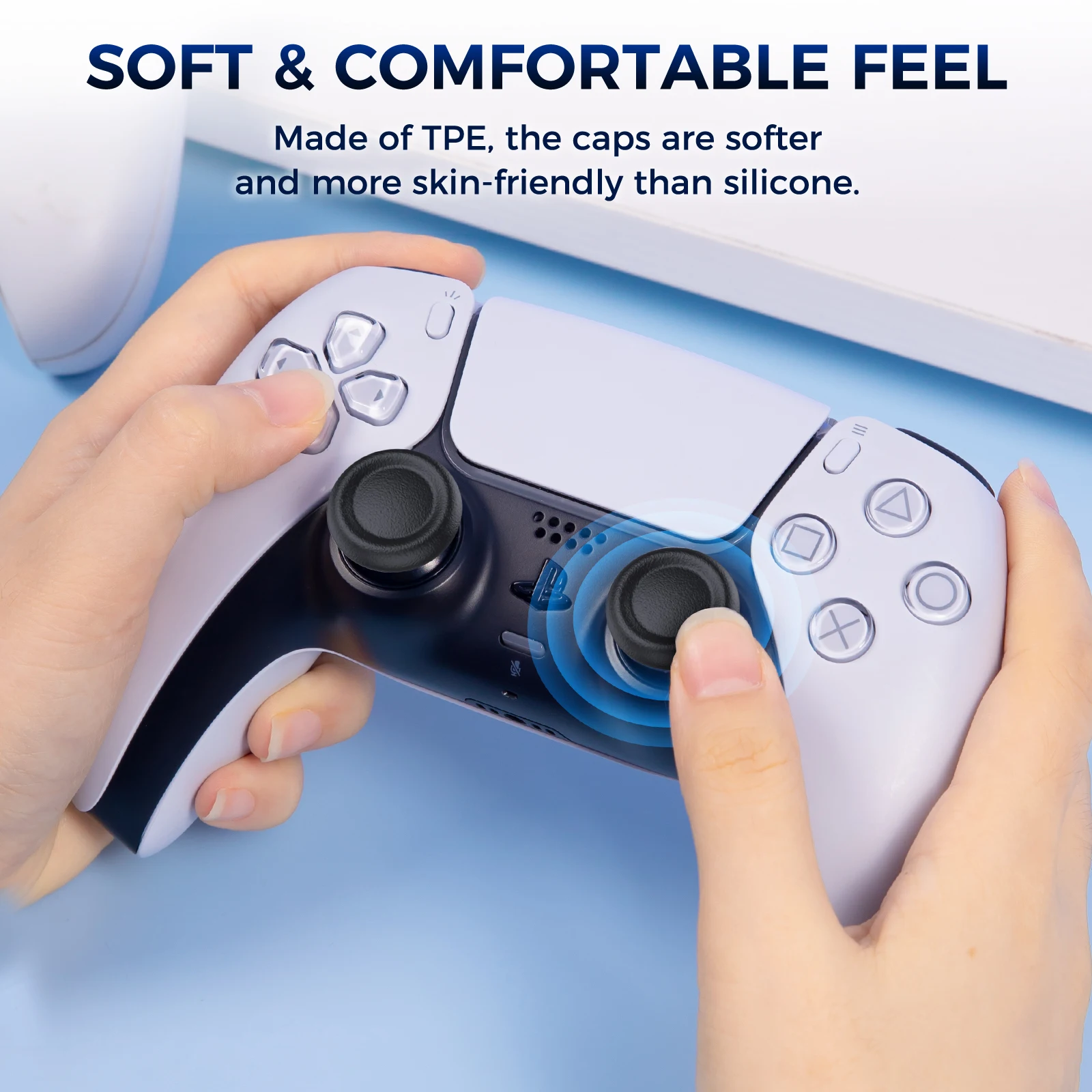 ЗАМЕННЫЕ КРЫШКИ IINE JOYSTICK ДЛЯ PS5 / Удобное ощущение, простота установки