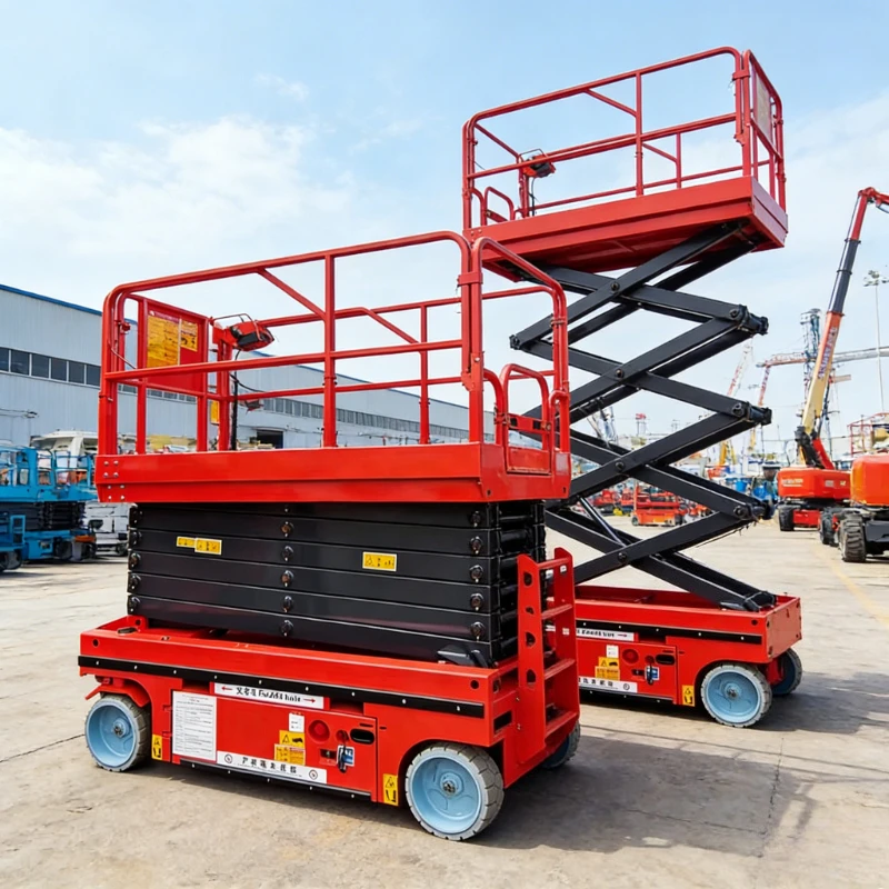 CE 4m 6m 8m 10m 12m 14m 16m 18m Scissor Lift Table Electric Hydraulic Lifting Platform scissor lift on tracks customized