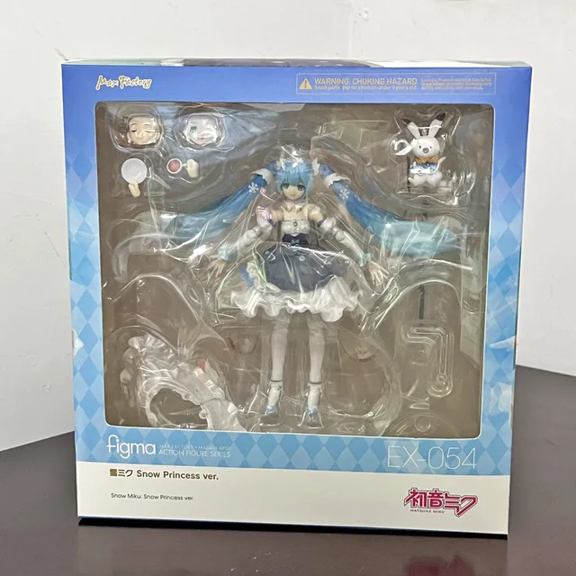 Hatsune Miku Figure FIGMA EX-037 Twinkle Snow Ex-054 Snow Princess