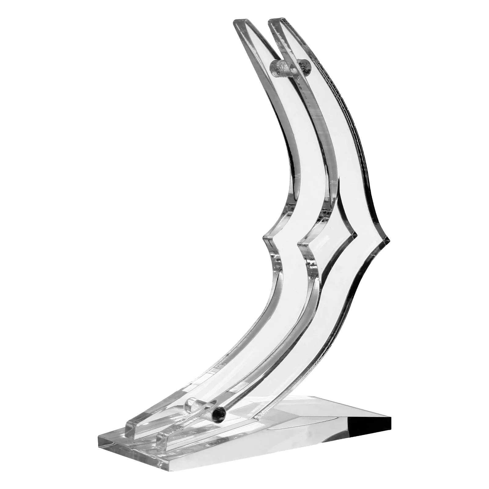 

1Pcs Acrylic Rose Display Stand Gold Leaf Flower Stem Holder Transparent Base for Home Decoration Art Fake Flowers