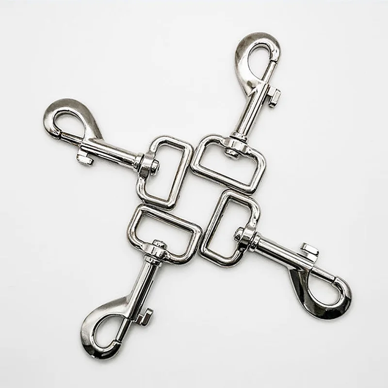 4PCS Zinc Alloy Hook Buckle Traction Rope Buckle Metal Hook Buckle P-type Hook Buckle Luggage Key Buckle Hardware Accessories