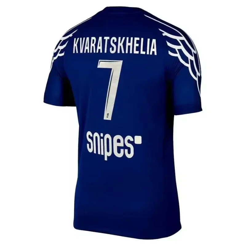 2025 Nueva camiseta de fútbol de París impresa en 3D más vendida para hombres y mujeres, camiseta deportiva transpirable y de secado rápido.
