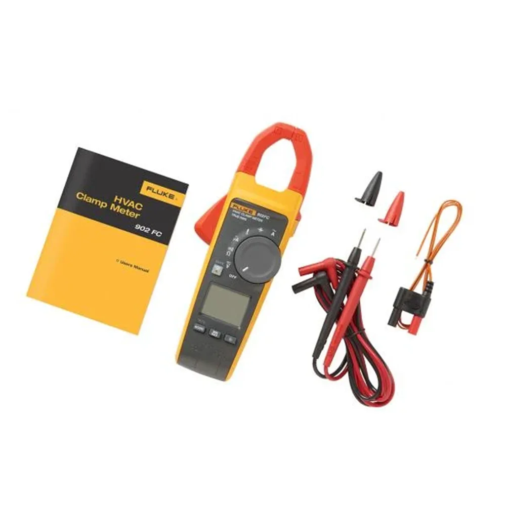 Fluke 902 FC True-RMS HVAC Clamp Meter CAT III 600 V