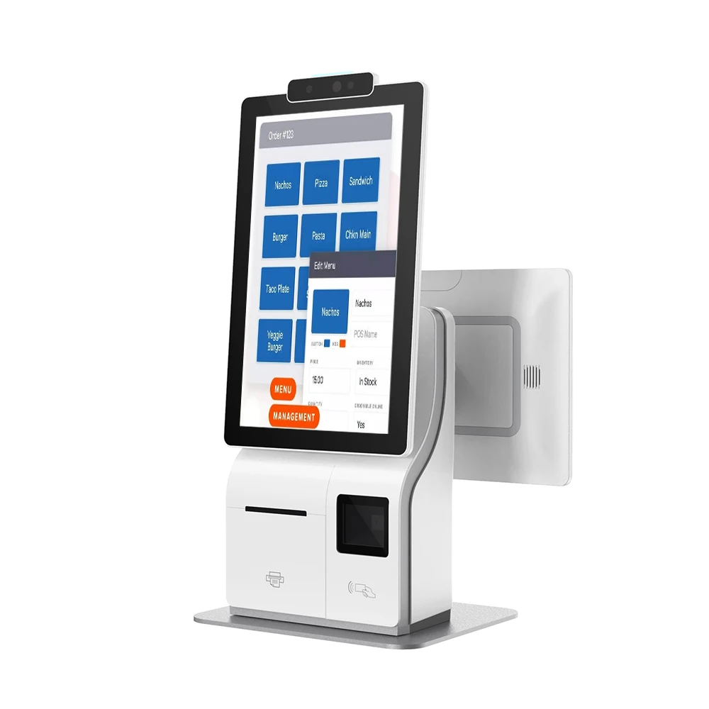 15.6 inch Android pos machine single screen-dual screen, scanner, printer